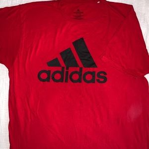 Men’s red adidas t-shirt size XLarge